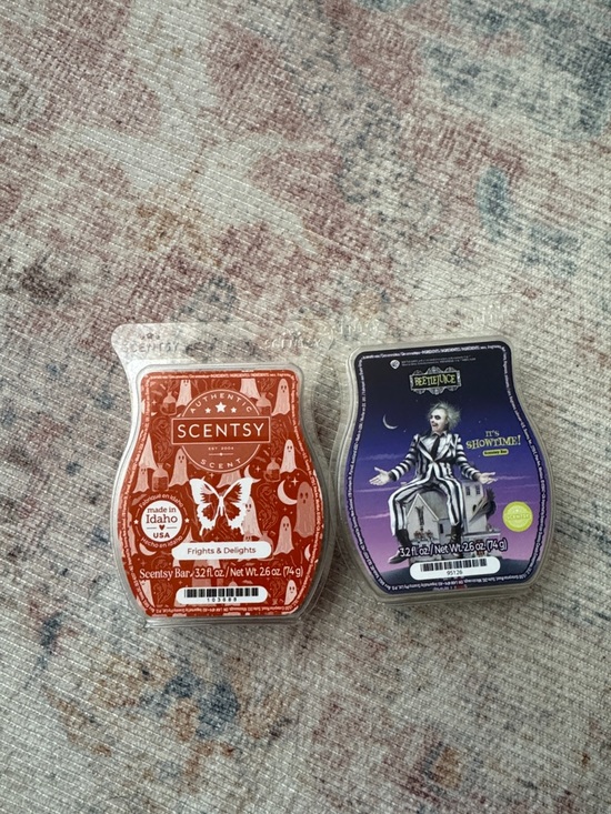 Scentsy Other - Scentsy Orange & Purple Fragrance Wax Duo